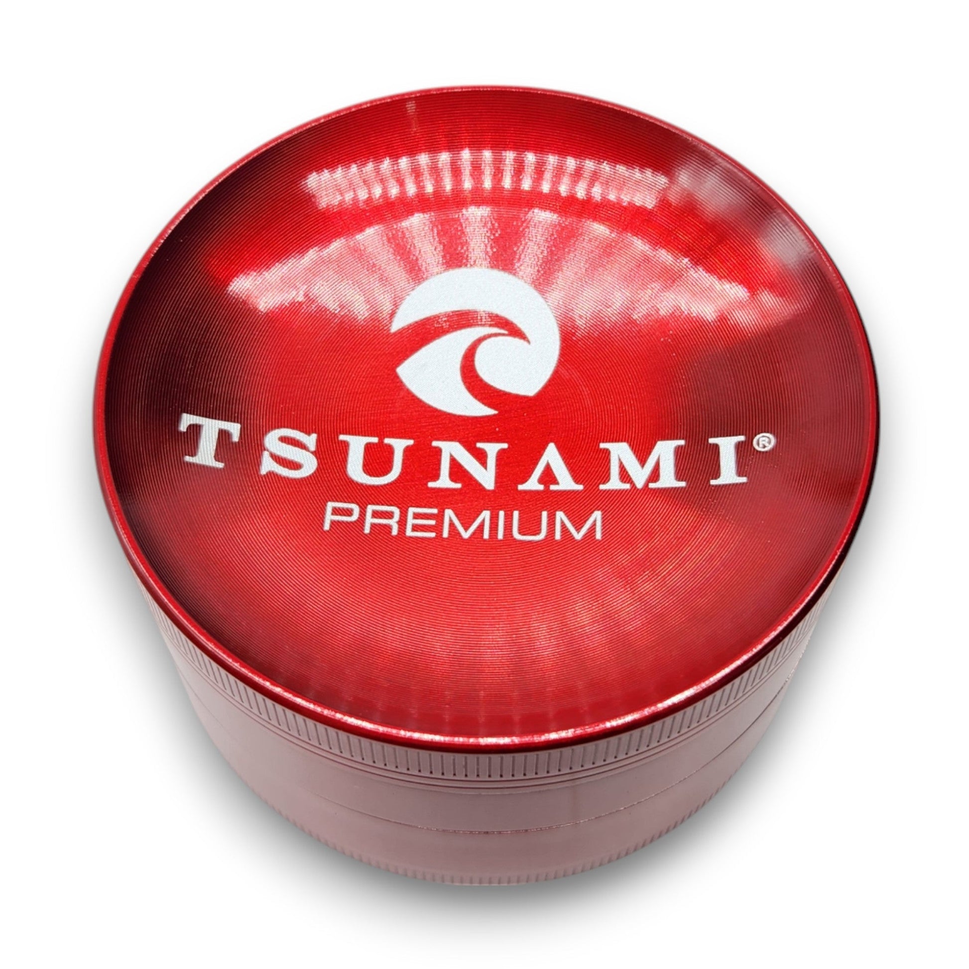 3" Tsunami Chromium Finish 4 Piece Grinder