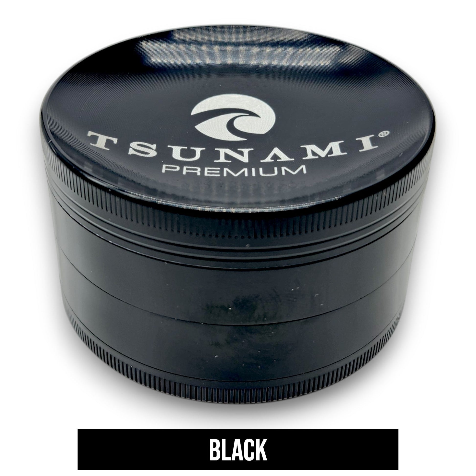 3" Tsunami Chromium Finish 4 Piece Grinder