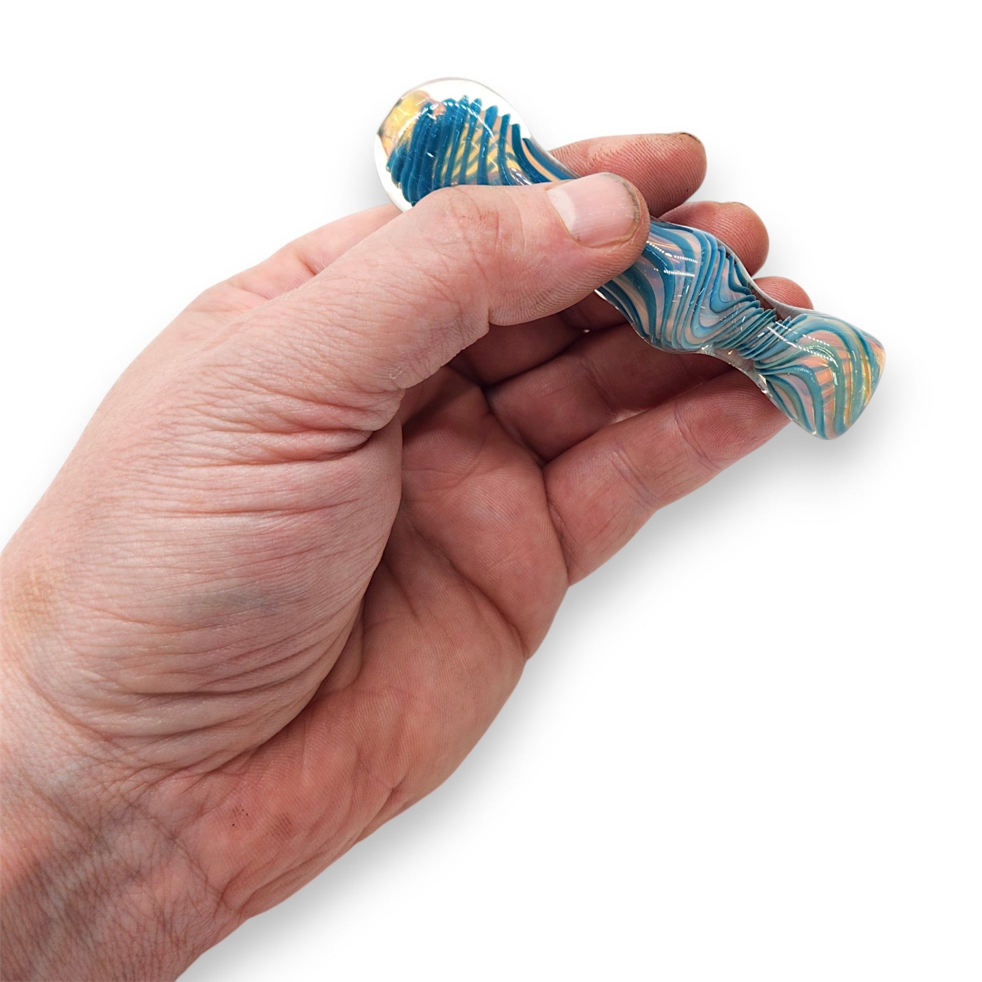 3.5" Glass Hand Pipe Chillum