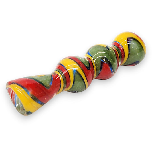 3.5" Glass Hand Pipe Chillum