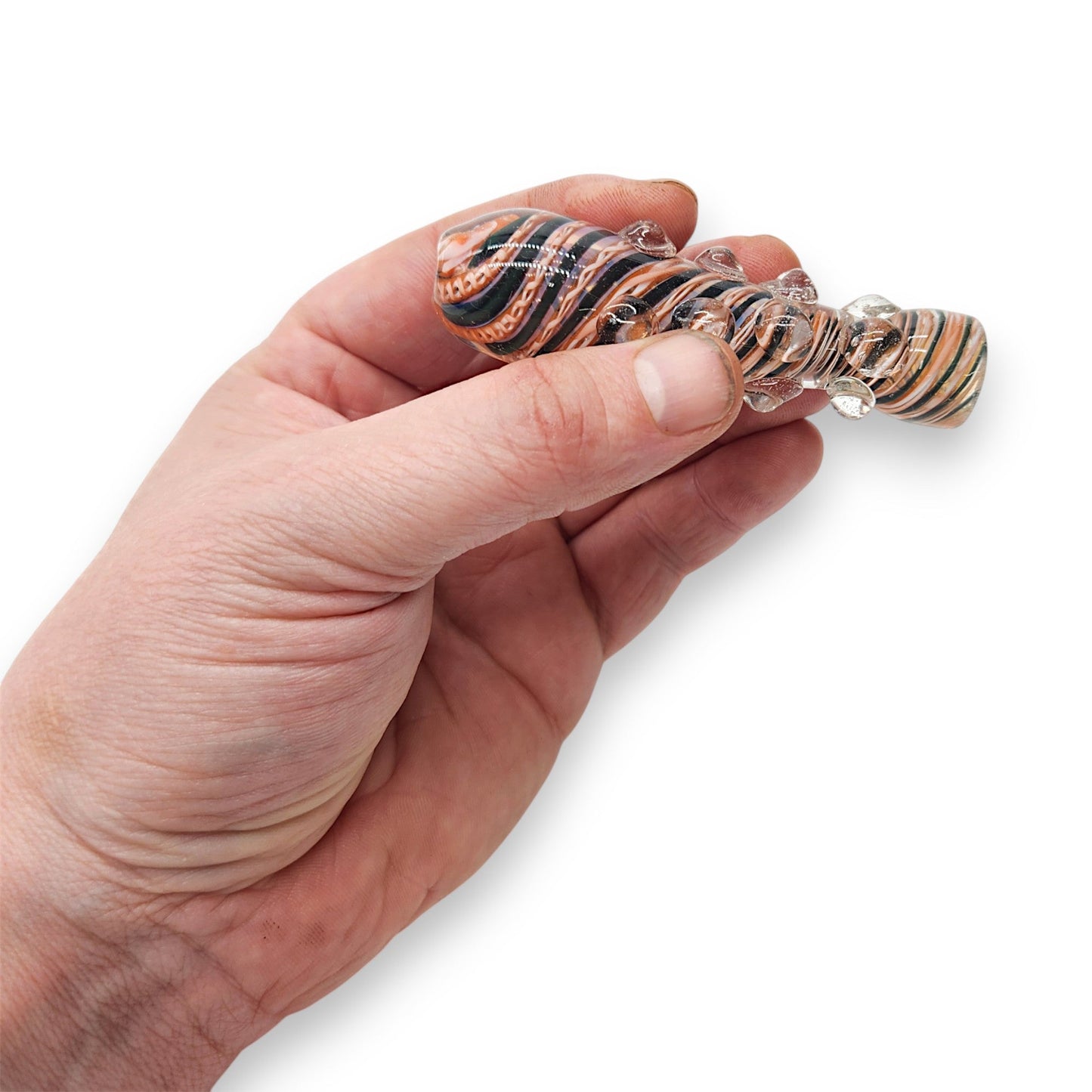 3.5" Glass Hand Pipe Chillum