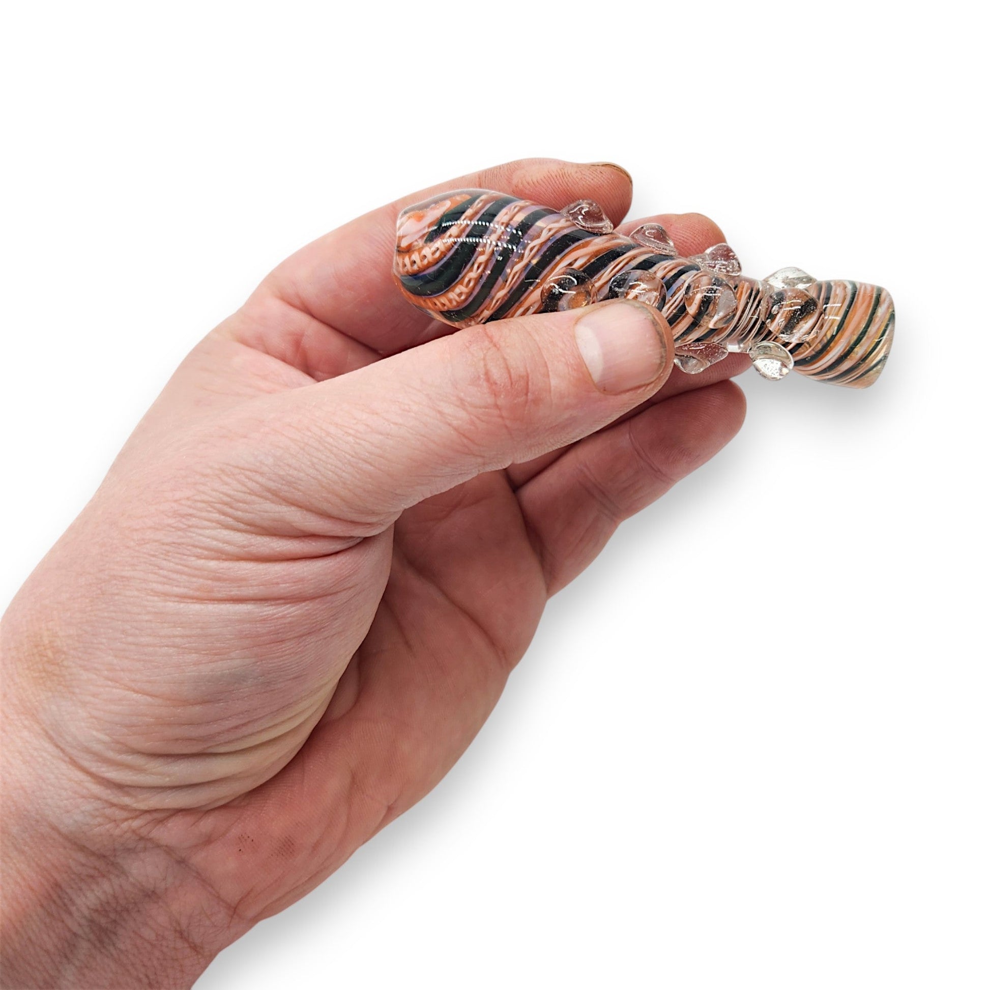 3.5" Glass Hand Pipe Chillum