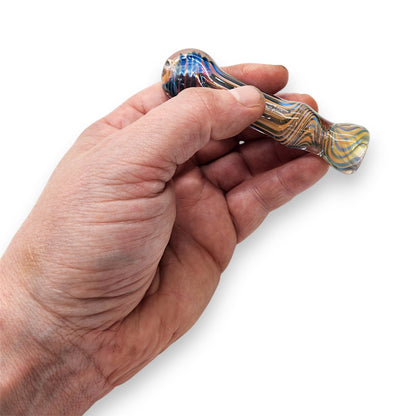 3.5" Glass Hand Pipe Chillum