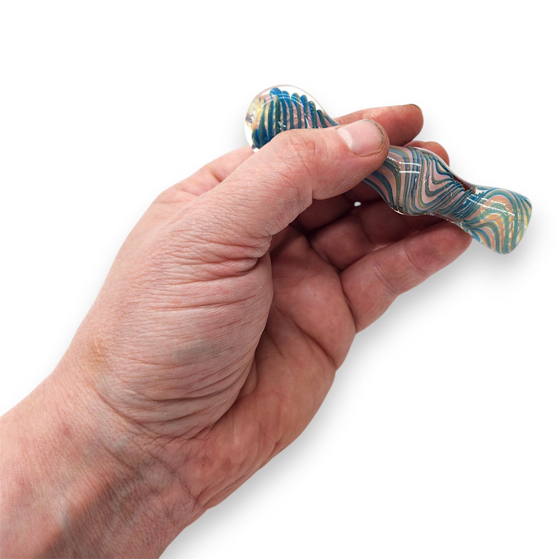3.5" Glass Hand Pipe Chillum