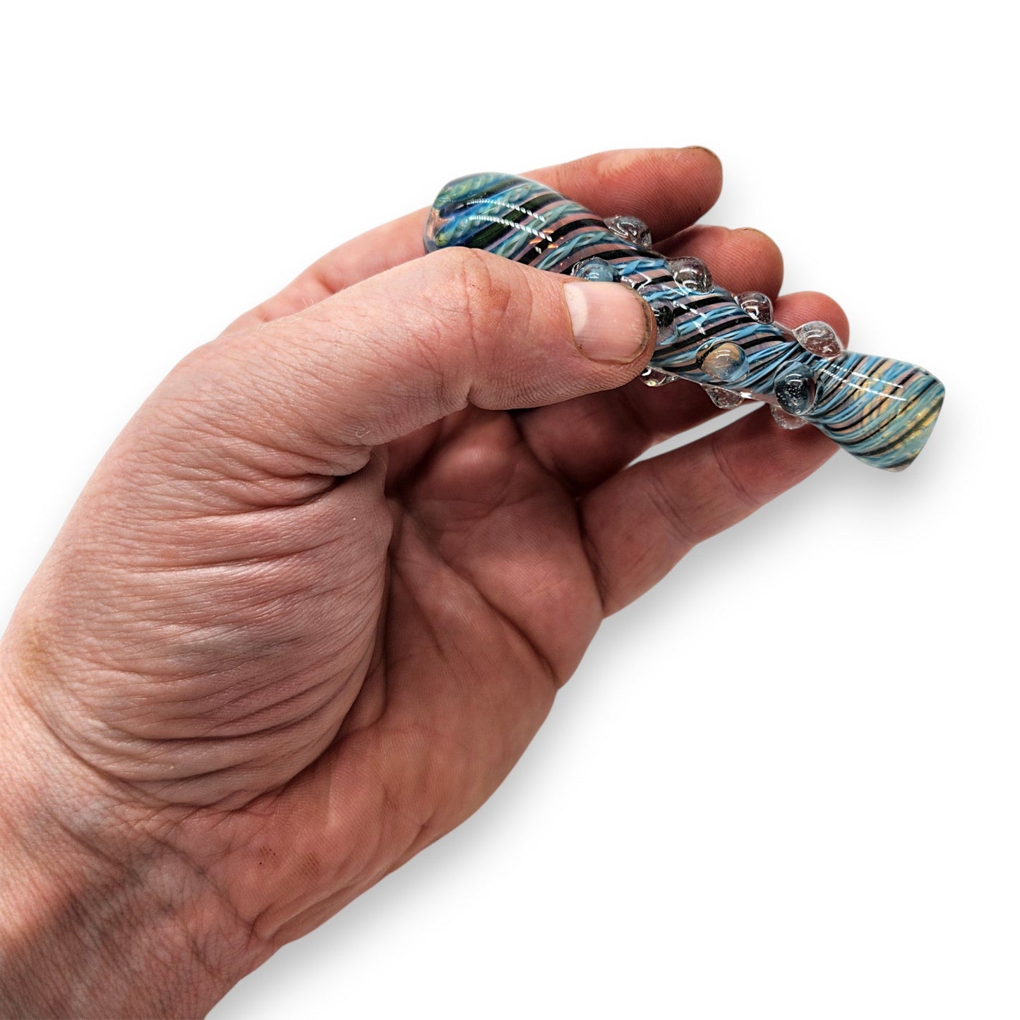 3.5" Glass Hand Pipe Chillum