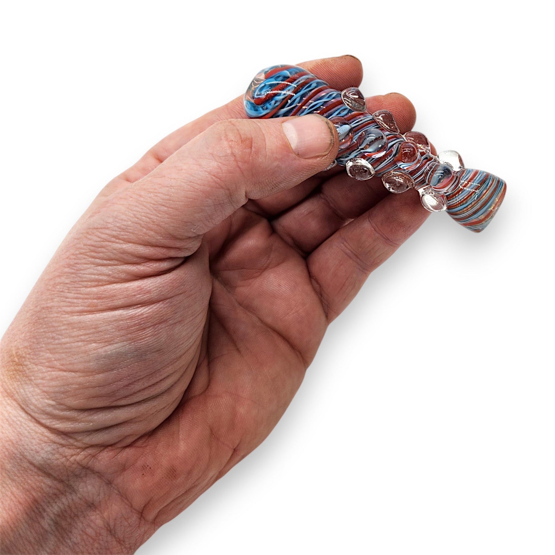 3.5" Glass Hand Pipe Chillum