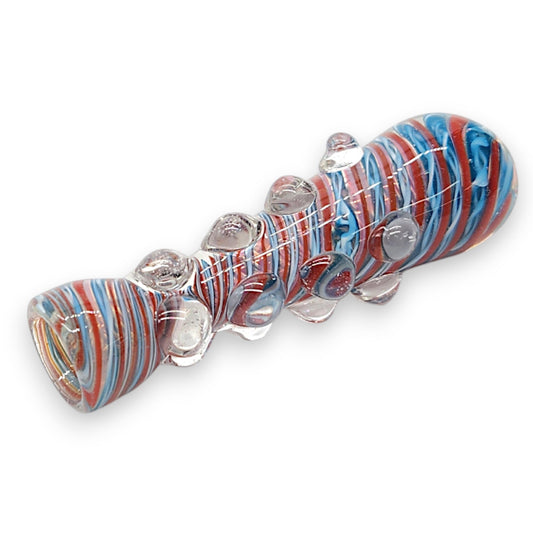 3.5" Glass Hand Pipe Chillum