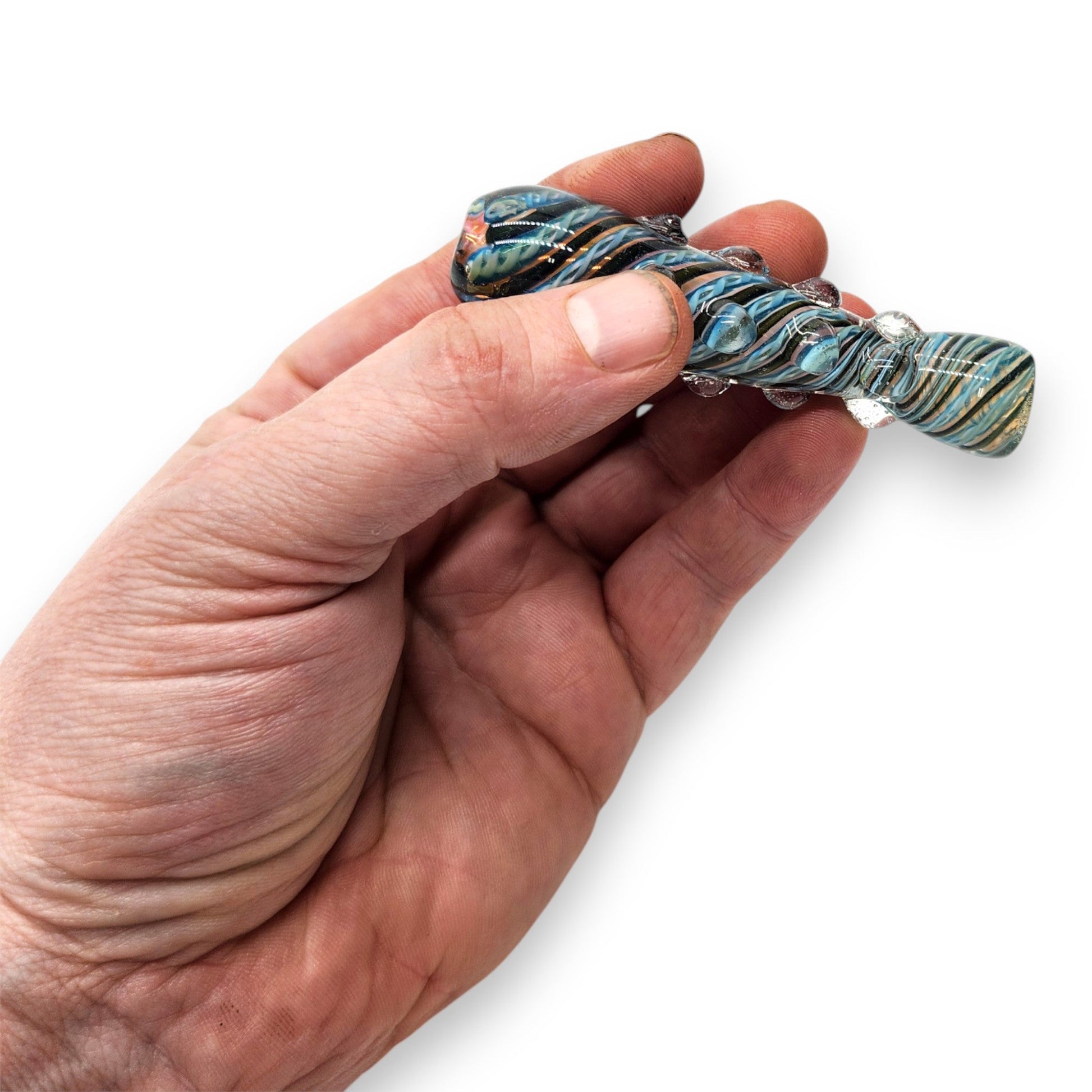 3.5" Glass Hand Pipe Chillum