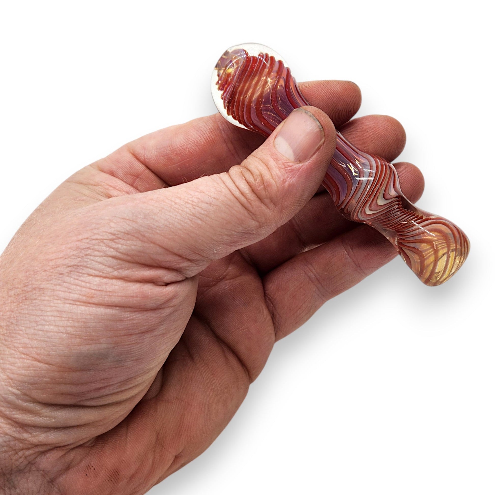 3.5" Glass Hand Pipe Chillum
