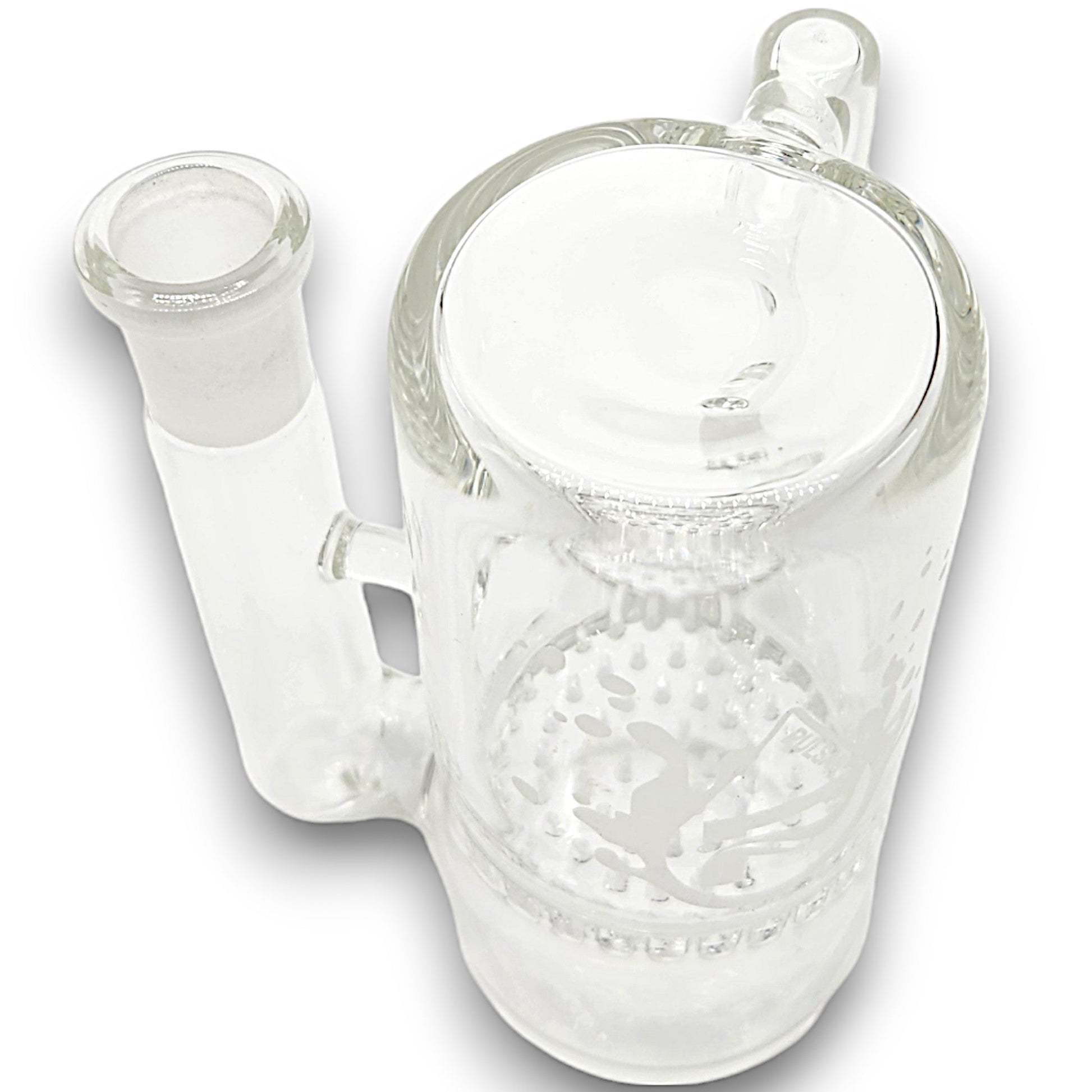 4 - 1/2" Pulsar 14mm 90 deg Honeycomb Percolator Ash Catcher