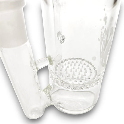4 - 1/2" Pulsar 14mm 90 deg Honeycomb Percolator Ash Catcher