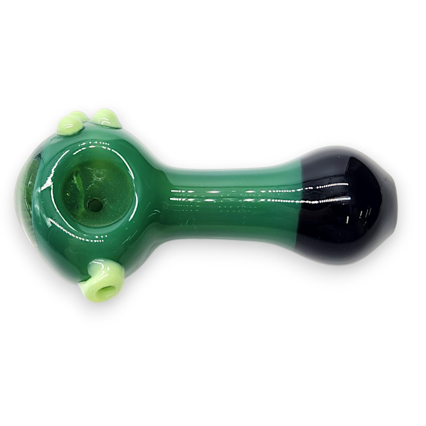 4" Glass Spoon Hand Bowl