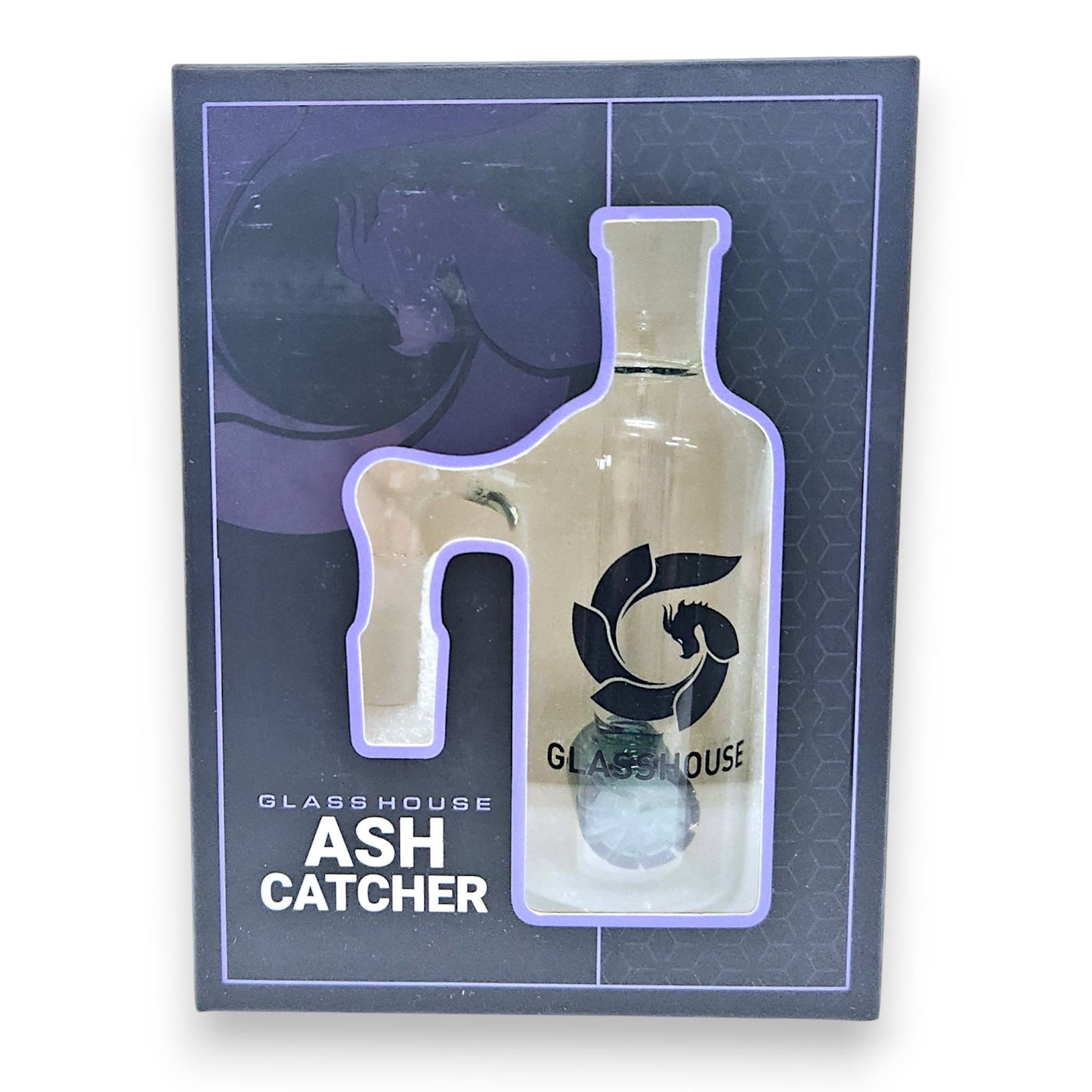 4" Glasshouse 14mm 90 Deg Ash Catcher