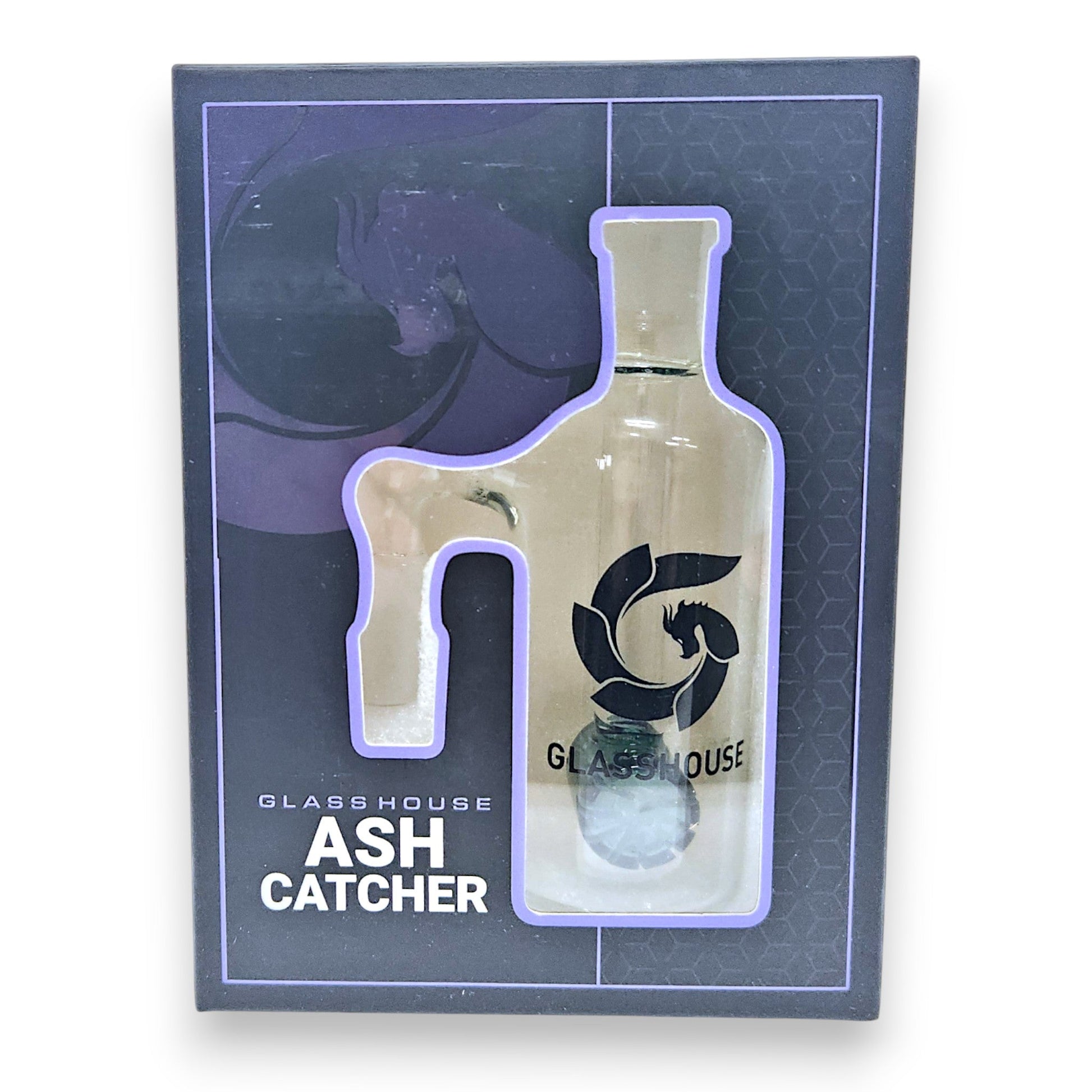4" Glasshouse 14mm 90 Deg Ash Catcher