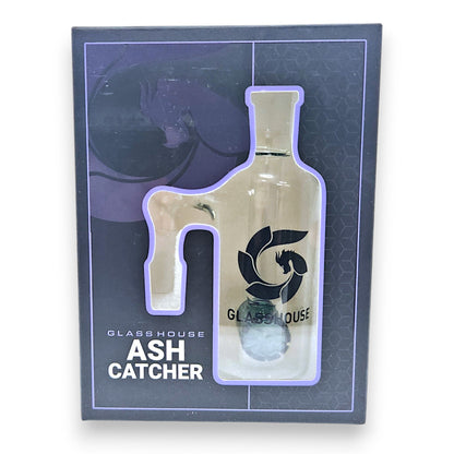 4" Glasshouse 14mm 90 Deg Ash Catcher