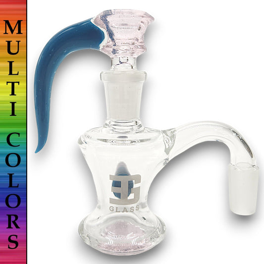 4.5" EG Glass Premium Horn Open Tank Ash Catcher