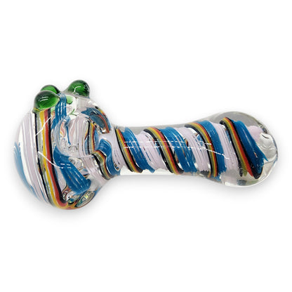 4.5" Glass Spoon Hand Bowl