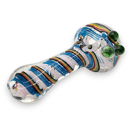4.5" Glass Spoon Hand Bowl