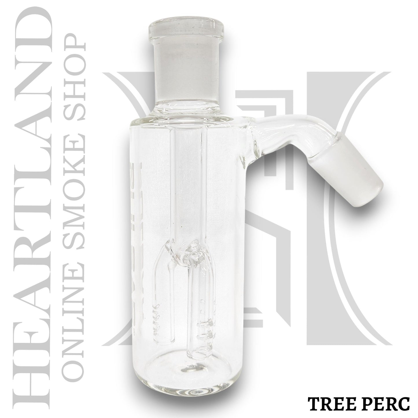 4.5" Pulsar Percolator Ash Catcher 14mm 45 deg