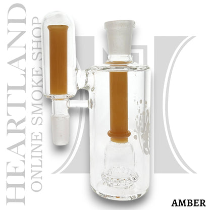 5 - 1/2" Pulsar UFO Perc "No Ash" 90 deg 14mm Ash Catcher