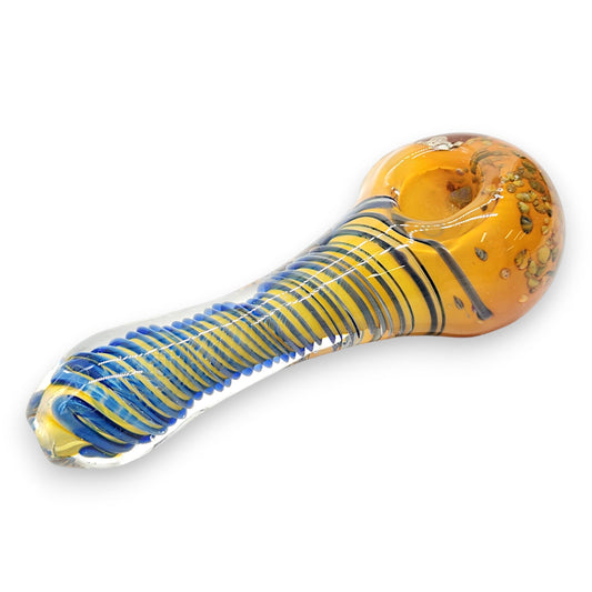 5" Glass Spoon Hand Bowl