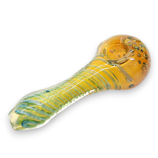 5" Glass Spoon Hand Bowl