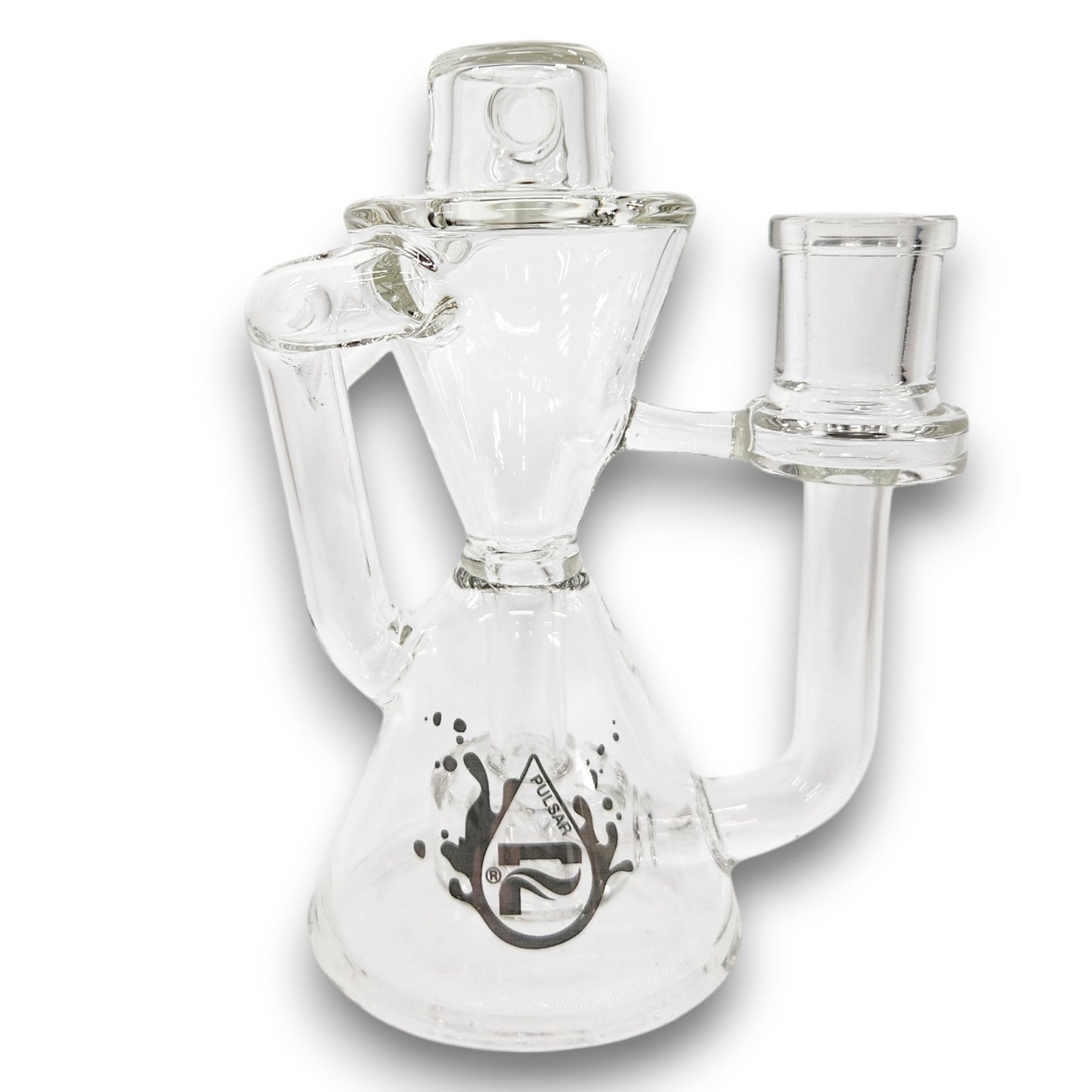 5" Pulsar 14mm 45 deg Barrel Perc Recycler Ash Catcher