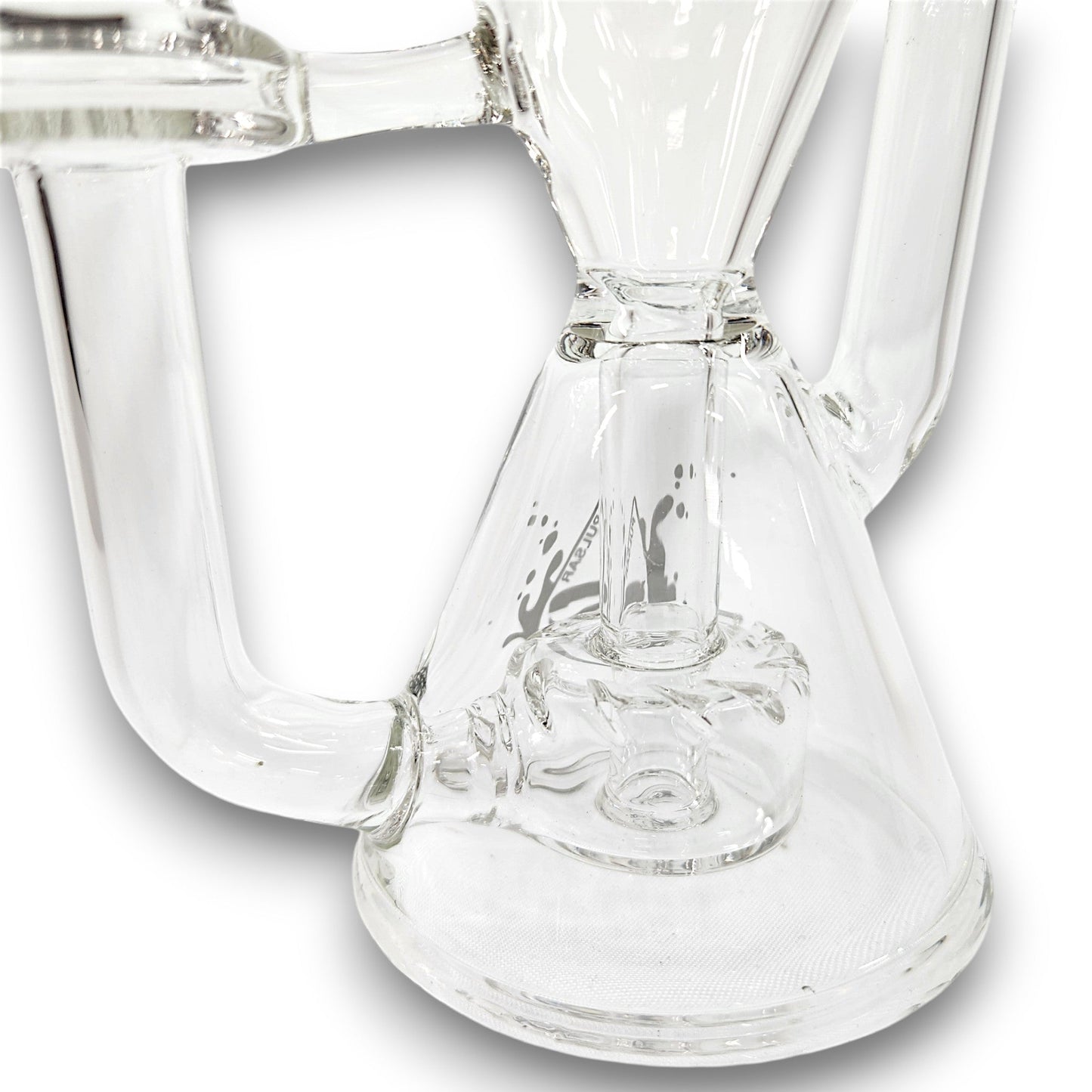 5" Pulsar 14mm 45 deg Barrel Perc Recycler Ash Catcher