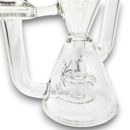 5" Pulsar 14mm 45 deg Barrel Perc Recycler Ash Catcher