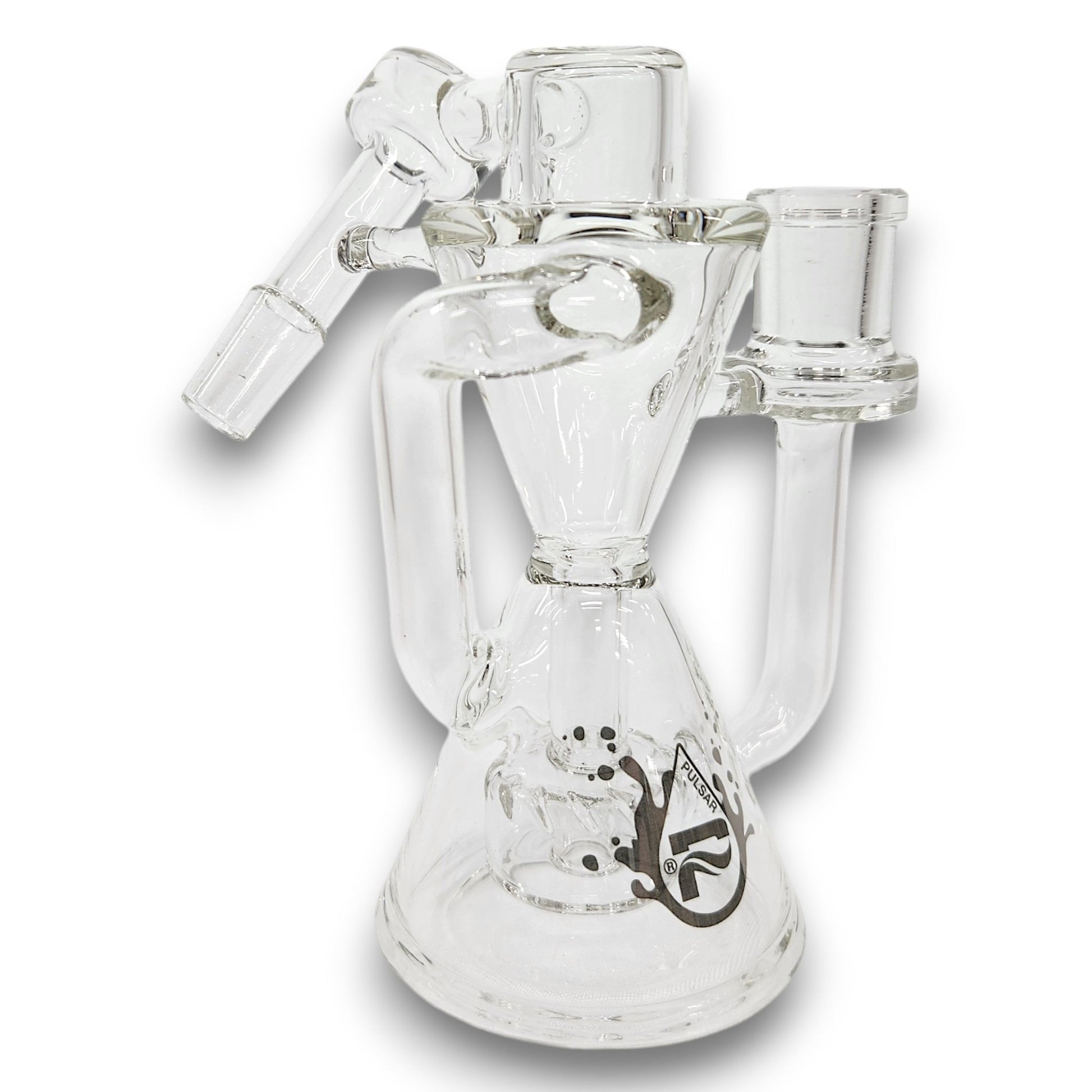5" Pulsar 14mm 45 deg Barrel Perc Recycler Ash Catcher