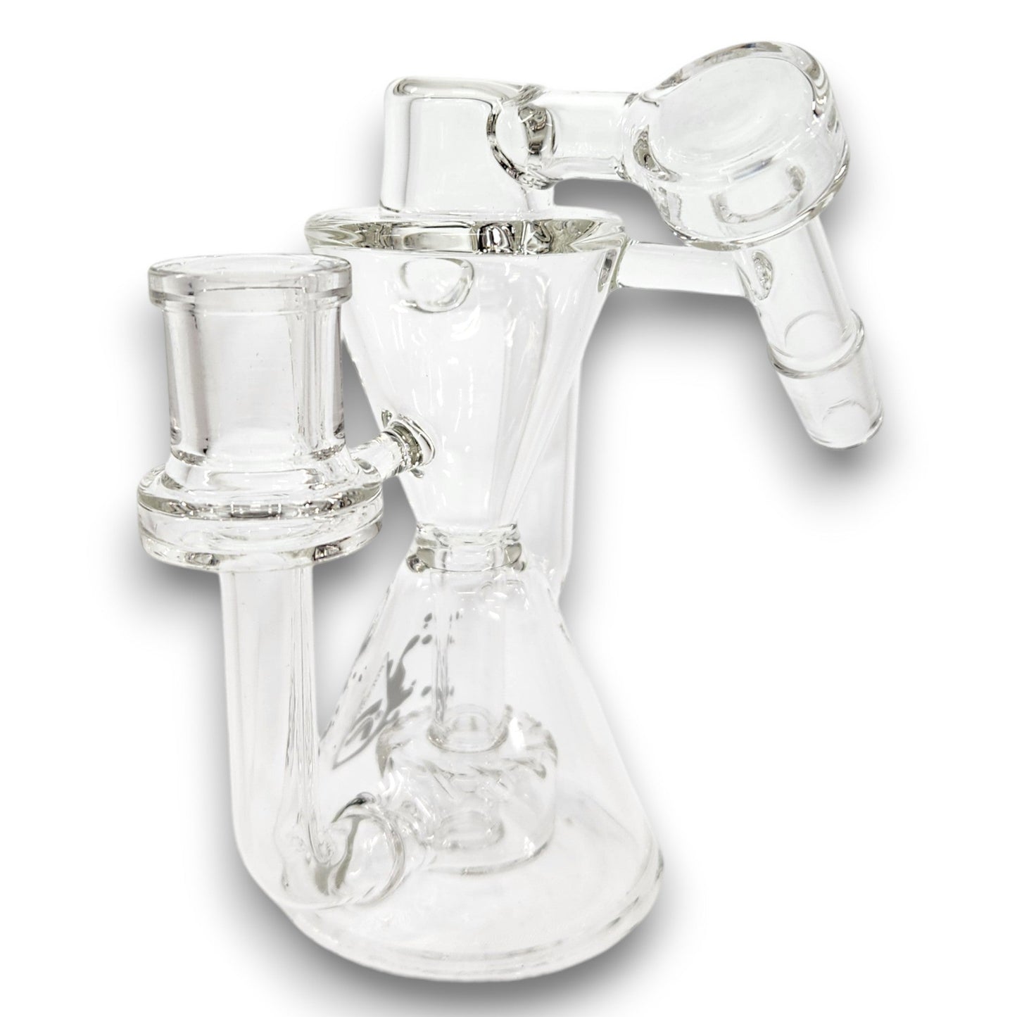 5" Pulsar 14mm 45 deg Barrel Perc Recycler Ash Catcher