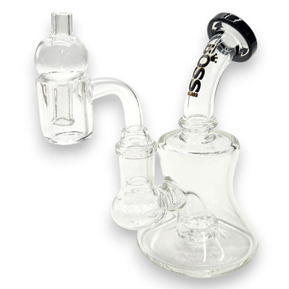 5.5" Boss Glass Circ Perc Mini Bong Rig