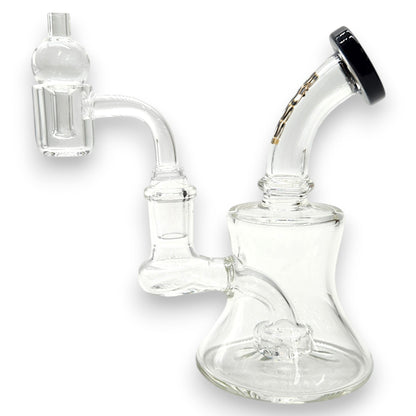 5.5" Boss Glass Circ Perc Mini Bong Rig