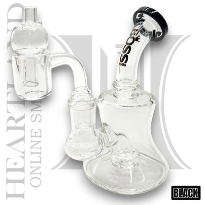 5.5" Boss Glass Circ Perc Mini Bong Rig