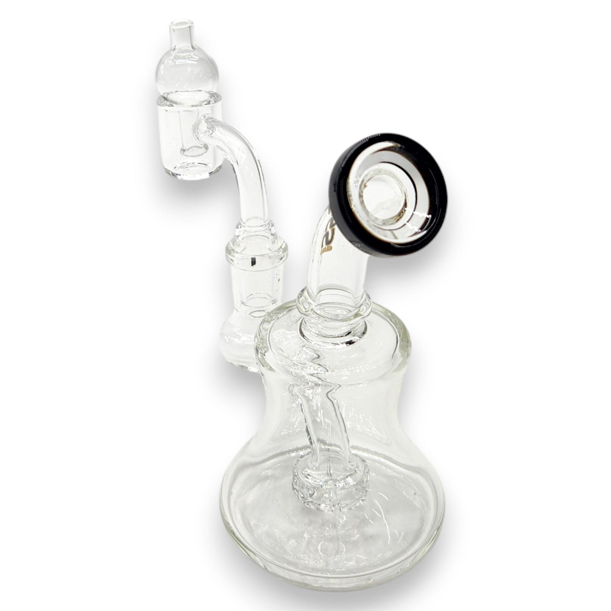 5.5" Boss Glass Circ Perc Mini Bong Rig
