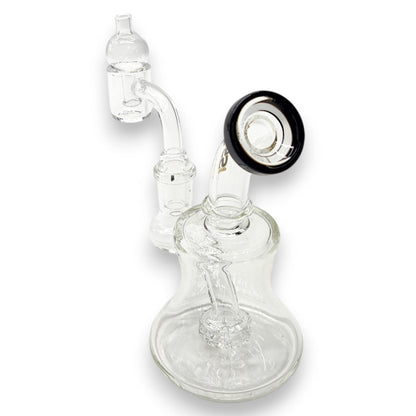 5.5" Boss Glass Circ Perc Mini Bong Rig