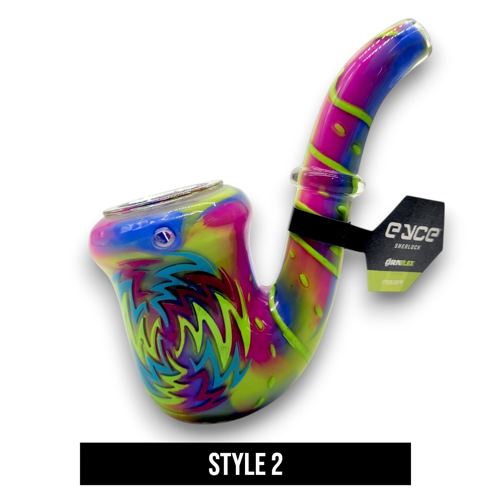 5.5" Eyce Oraflex Silicone Sherlock Pipe