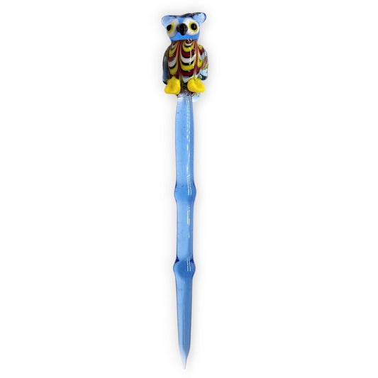 5.5" Glass Owl Dab Tool