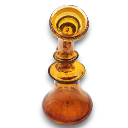 6 - 1/2" Pulsar Bubble Matrix Hourglass Dab Rig Bong