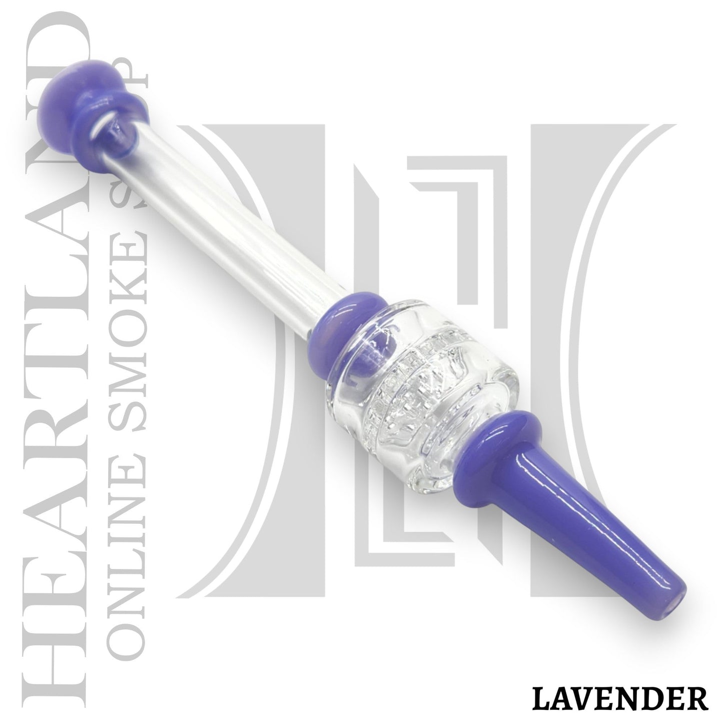 6" Borosilicate Glass Honeycomb Dab Straw Nectar Collector