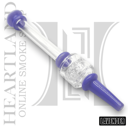6" Borosilicate Glass Honeycomb Dab Straw Nectar Collector