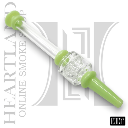 6" Borosilicate Glass Honeycomb Dab Straw Nectar Collector