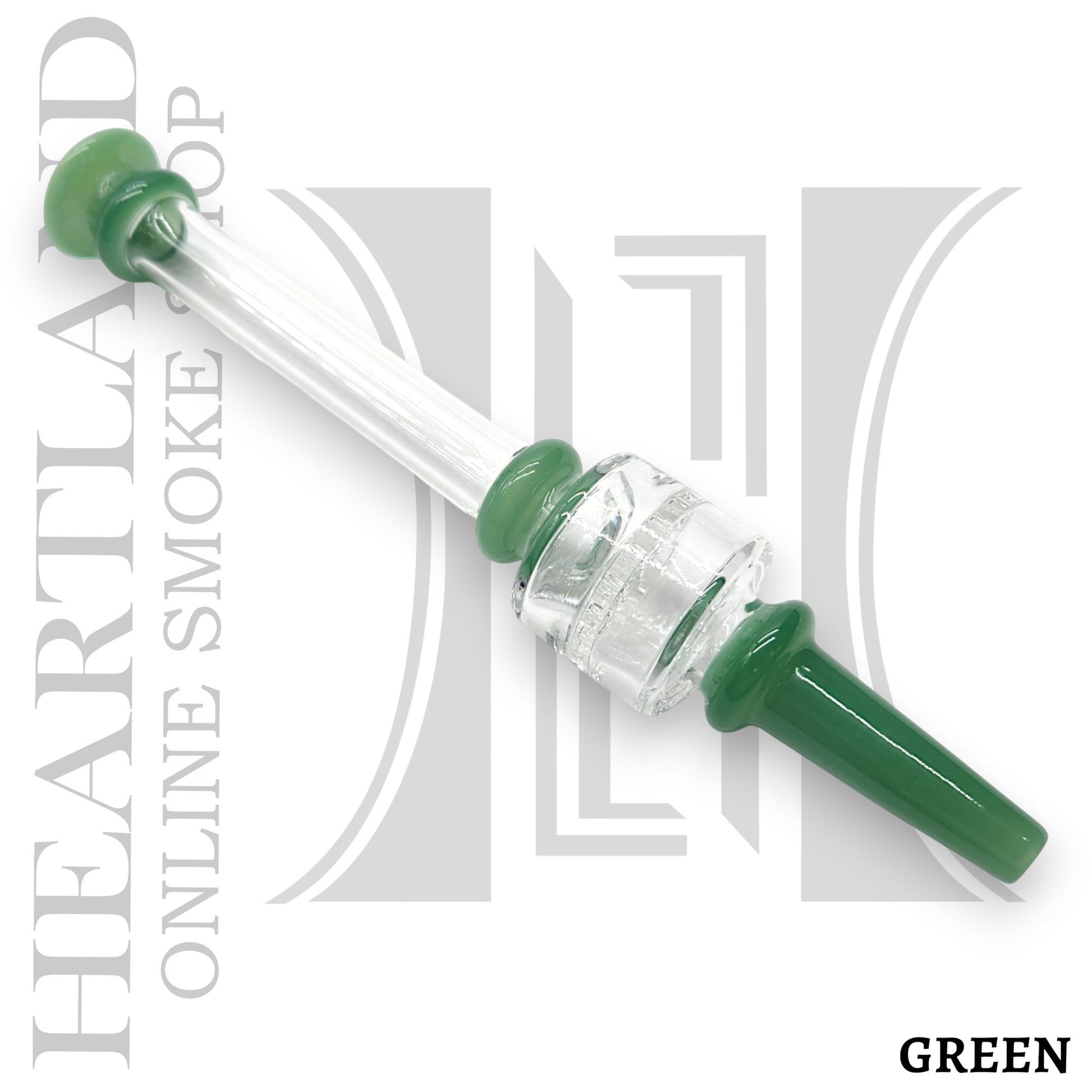 6" Borosilicate Glass Honeycomb Dab Straw Nectar Collector