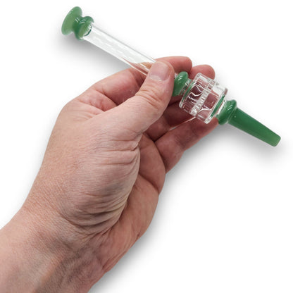 6" Borosilicate Glass Honeycomb Dab Straw Nectar Collector