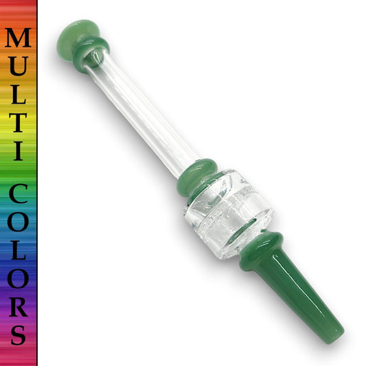 6" Borosilicate Glass Honeycomb Dab Straw Nectar Collector