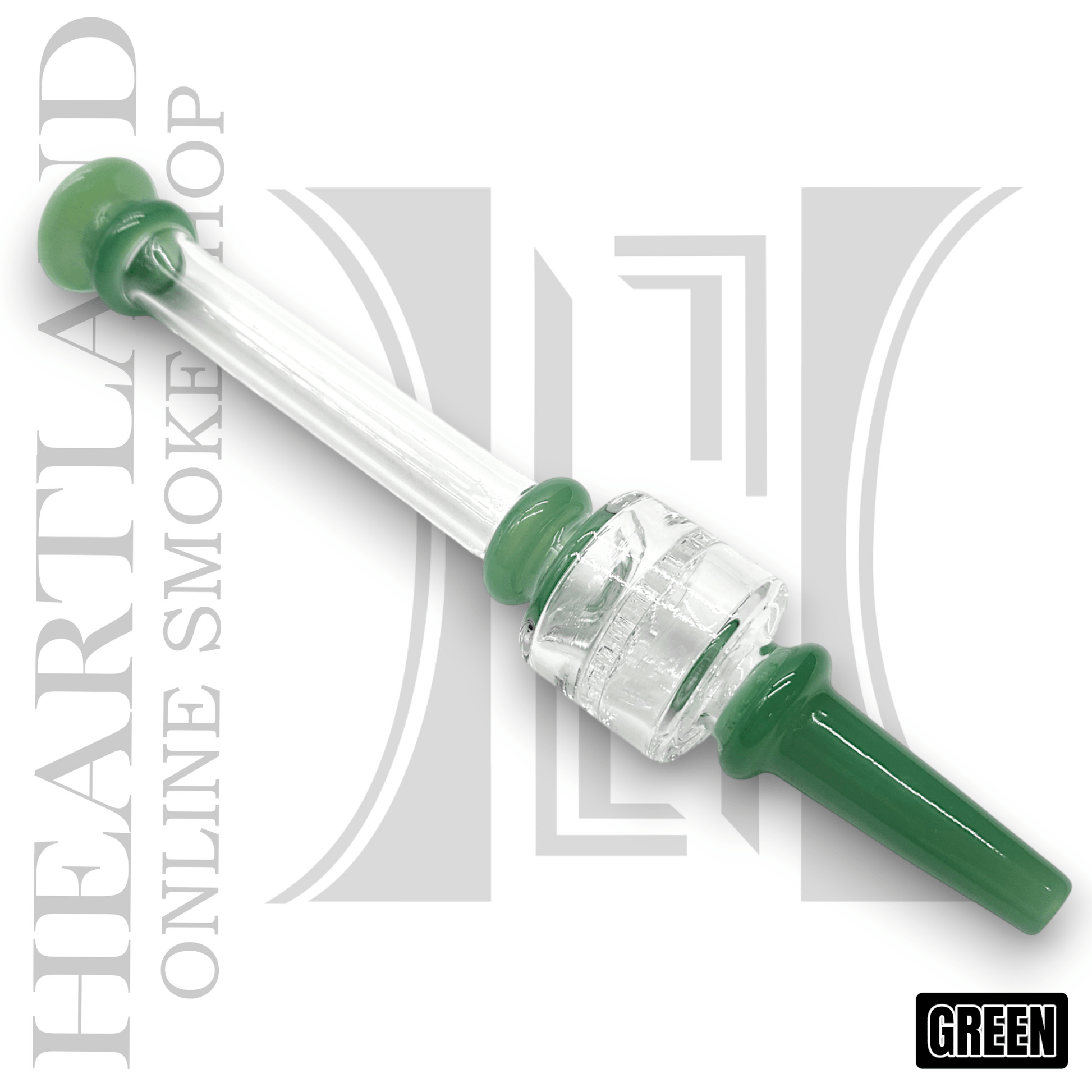 6" Borosilicate Glass Honeycomb Dab Straw Nectar Collector