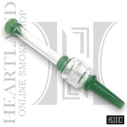 6" Borosilicate Glass Honeycomb Dab Straw Nectar Collector