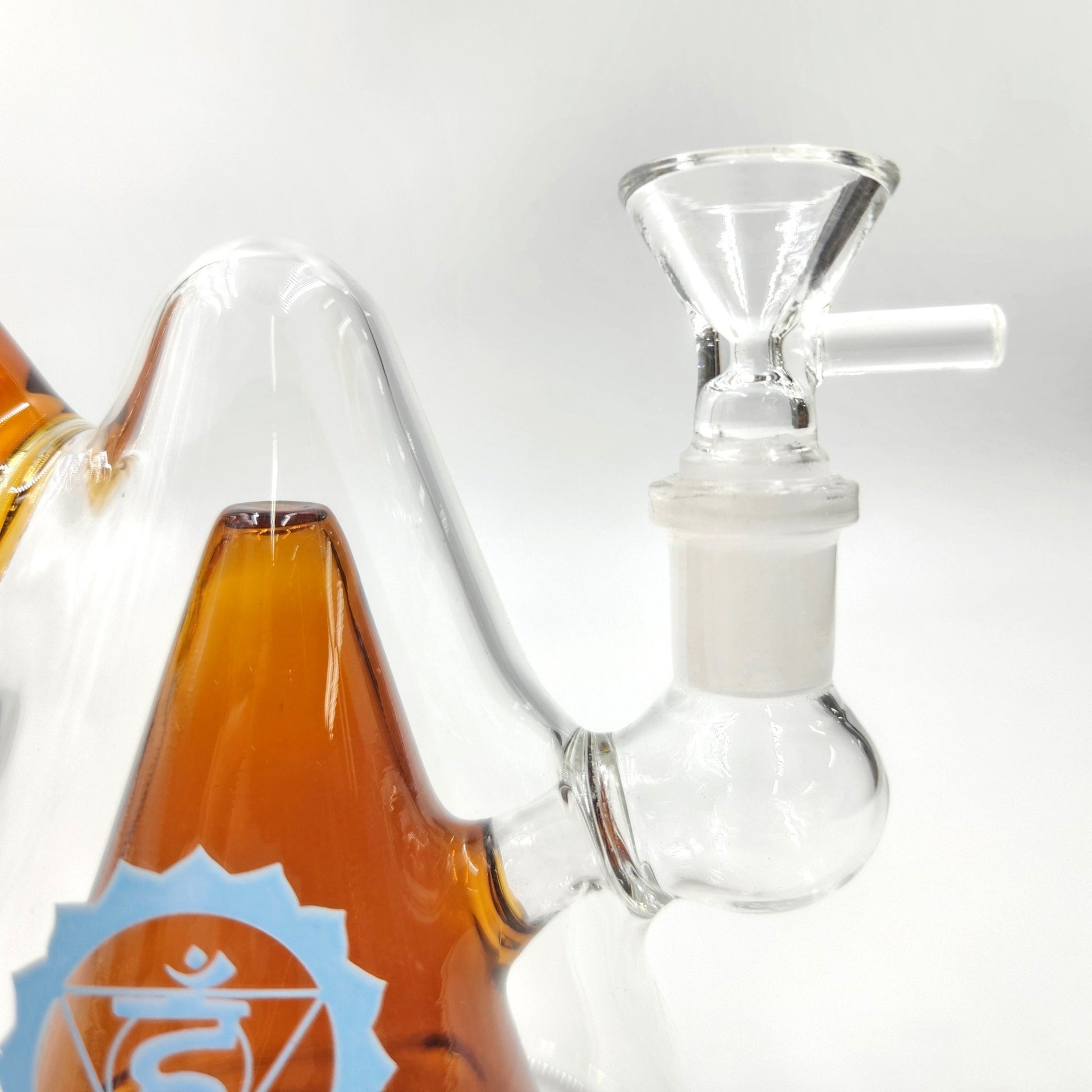 6" Chakra Volcano Percolator Bong