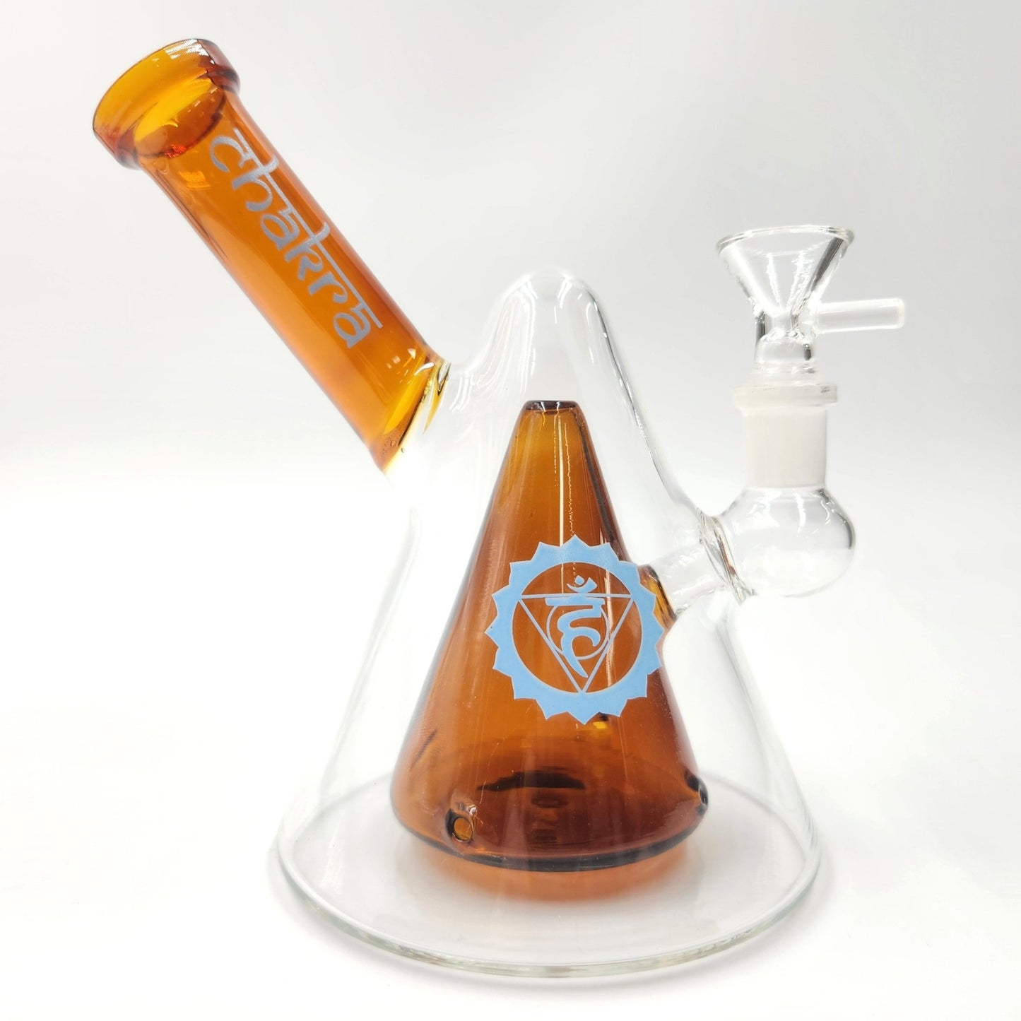 6" Chakra Volcano Percolator Bong