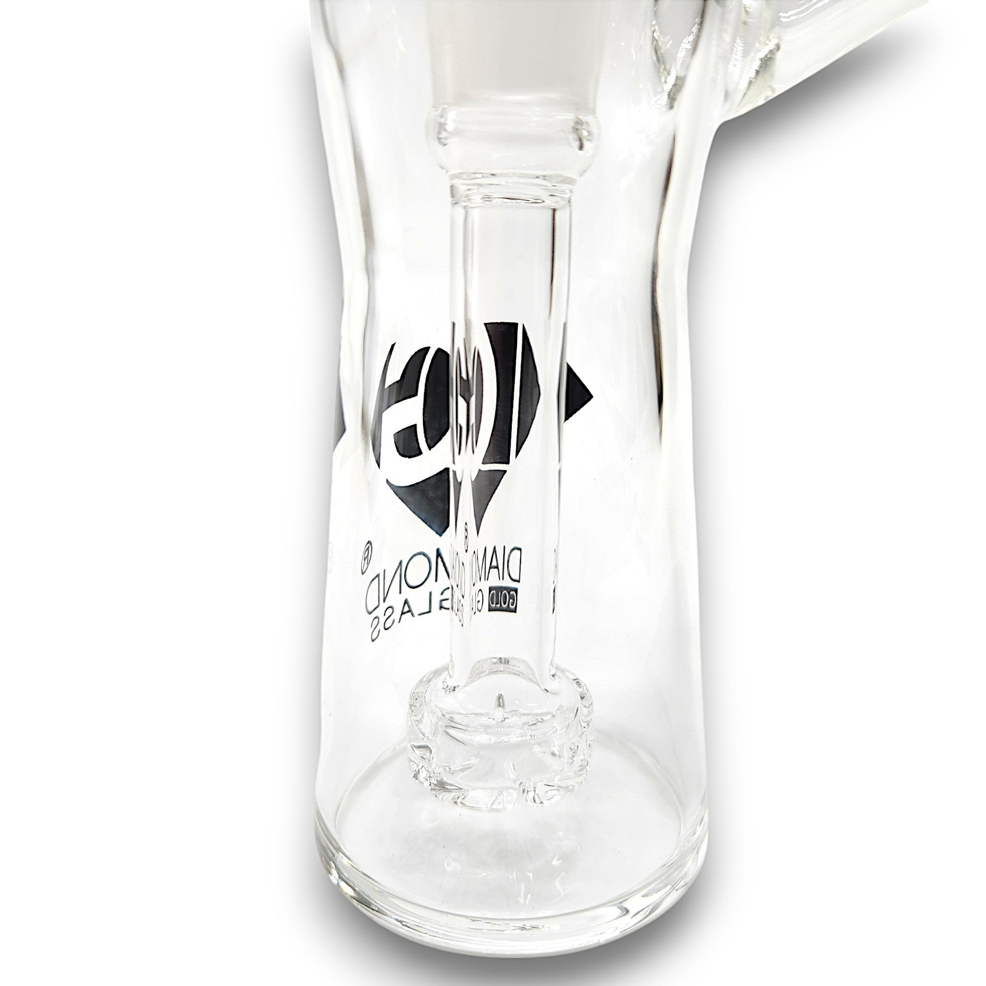 6" Diamond Bubbler Bong Dab Rig with Circ Perc